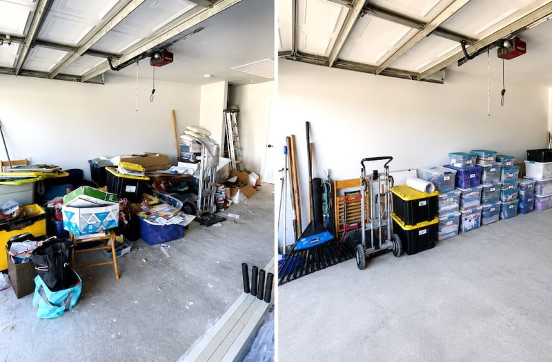 Garage Organization Project Photos